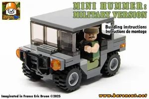 Free Instructions Mini Hummer lego moc